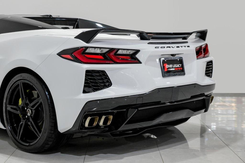 used 2022 Chevrolet Corvette car, priced at $79,990