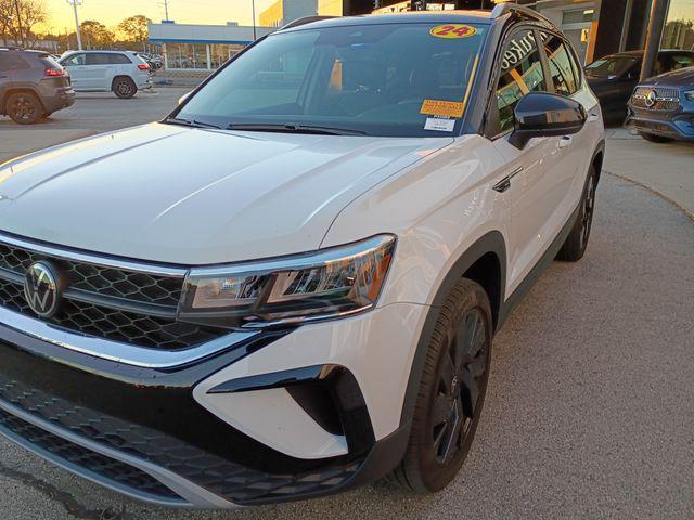 used 2024 Volkswagen Taos car, priced at $24,213