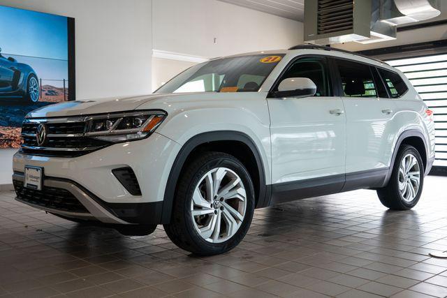 used 2021 Volkswagen Atlas car, priced at $28,999