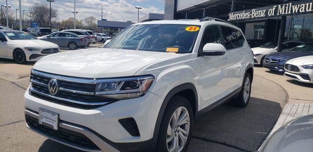 used 2021 Volkswagen Atlas car, priced at $28,999