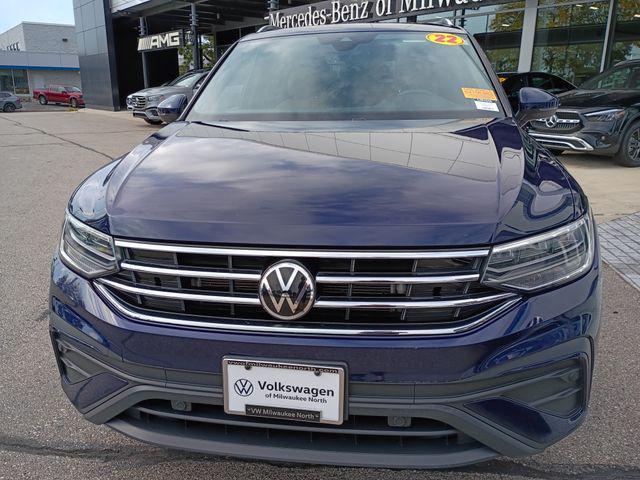 used 2022 Volkswagen Tiguan car, priced at $22,448