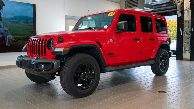 used 2019 Jeep Wrangler Unlimited car, priced at $30,536