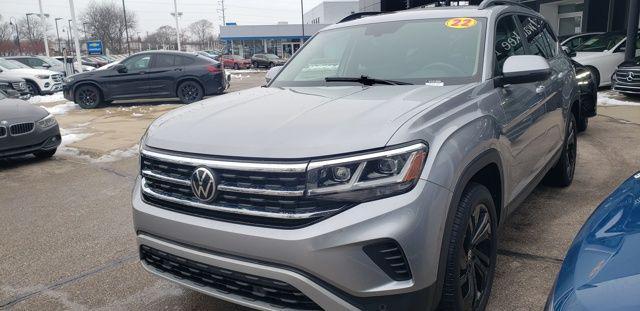 used 2022 Volkswagen Atlas car, priced at $24,547