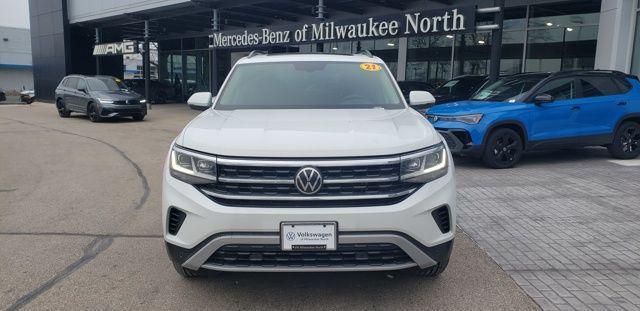 used 2021 Volkswagen Atlas car, priced at $27,600