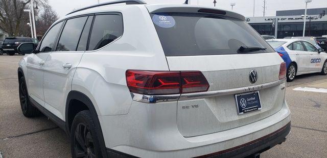 used 2021 Volkswagen Atlas car, priced at $27,600