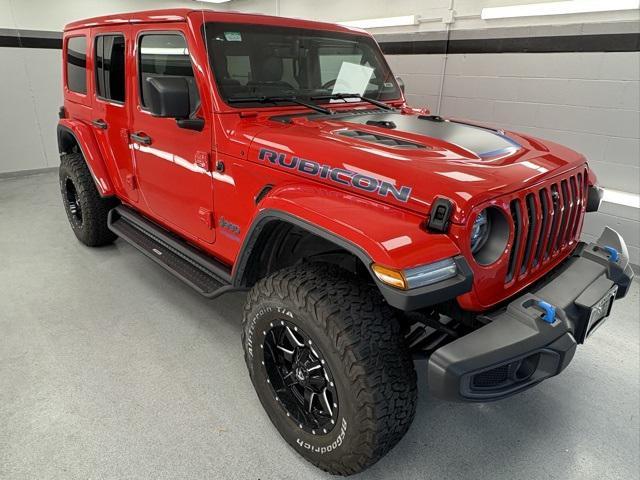 used 2021 Jeep Wrangler Unlimited 4xe car, priced at $36,220