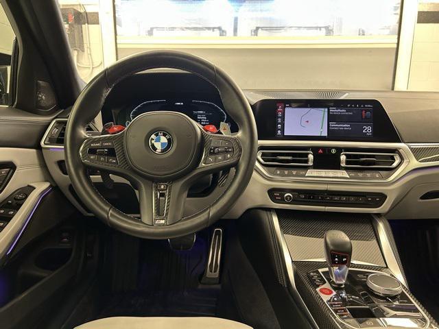 used 2022 BMW M3 car, priced at $78,460