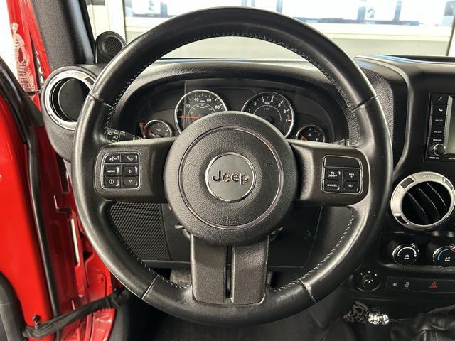 used 2014 Jeep Wrangler Unlimited car, priced at $17,399