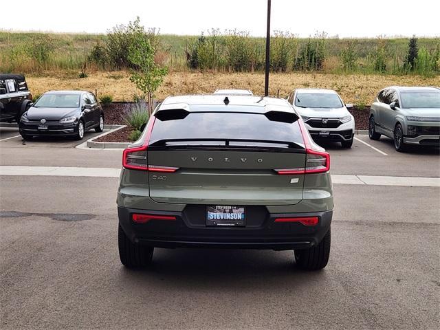 used 2023 Volvo C40 Recharge Pure Electric car, priced at $35,300
