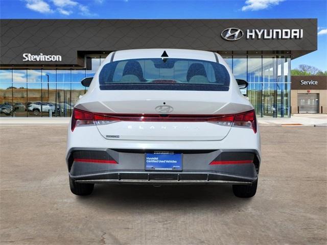 used 2024 Hyundai Elantra car, priced at $18,100
