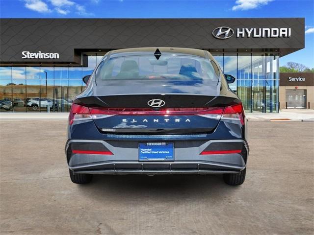 used 2024 Hyundai Elantra car, priced at $17,900