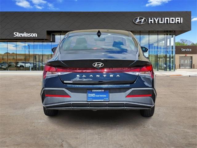 used 2024 Hyundai Elantra car, priced at $19,300