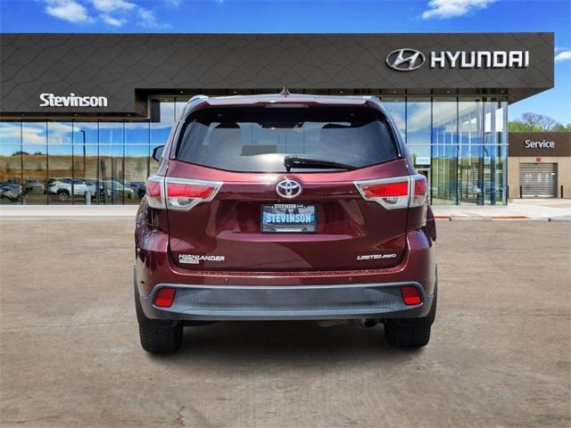 used 2016 Toyota Highlander car, priced at $20,900