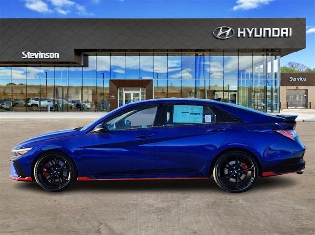 new 2025 Hyundai Elantra N car, priced at $36,004