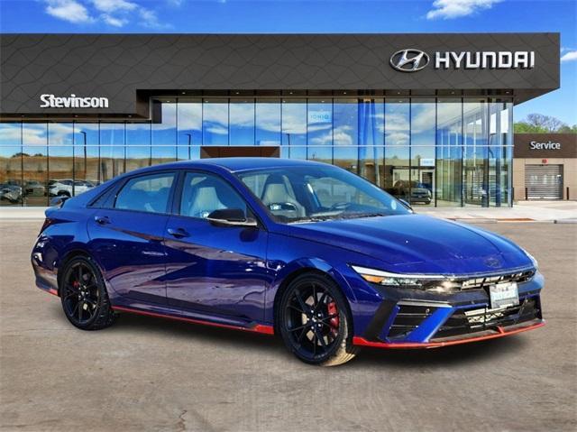 new 2025 Hyundai Elantra N car, priced at $36,004