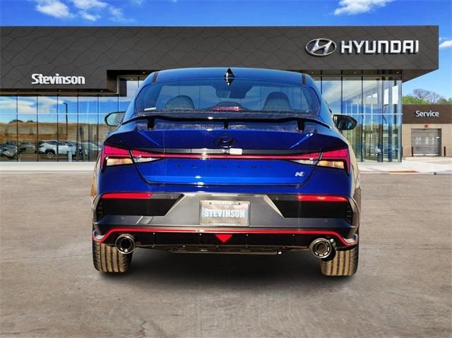 new 2025 Hyundai Elantra N car, priced at $36,004