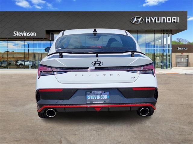 new 2025 Hyundai ELANTRA N car, priced at $33,499