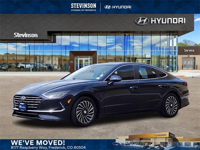 used 2021 Hyundai Sonata Hybrid car, priced at $18,700