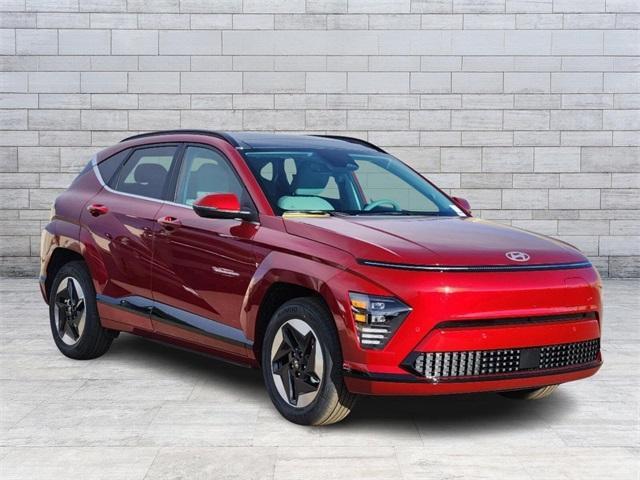 new 2025 Hyundai Kona EV car, priced at $43,614