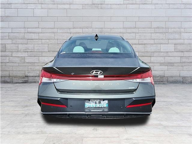 new 2024 Hyundai Elantra HEV car, priced at $31,869