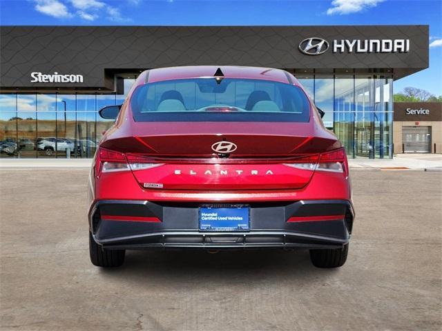used 2024 Hyundai Elantra car, priced at $20,900