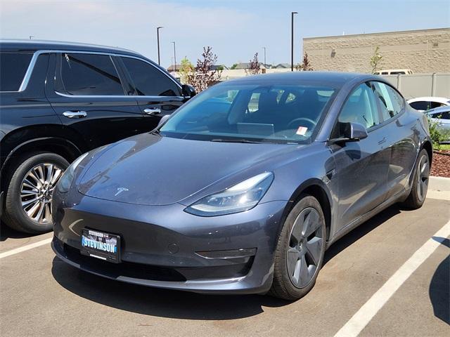 used 2023 Tesla Model 3 car, priced at $26,300