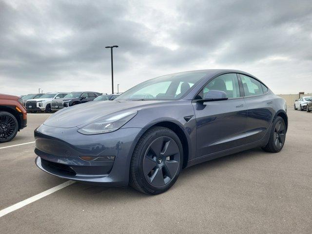 used 2023 Tesla Model 3 car, priced at $29,300
