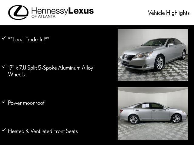 used 2012 Lexus ES 350 car, priced at $15,490