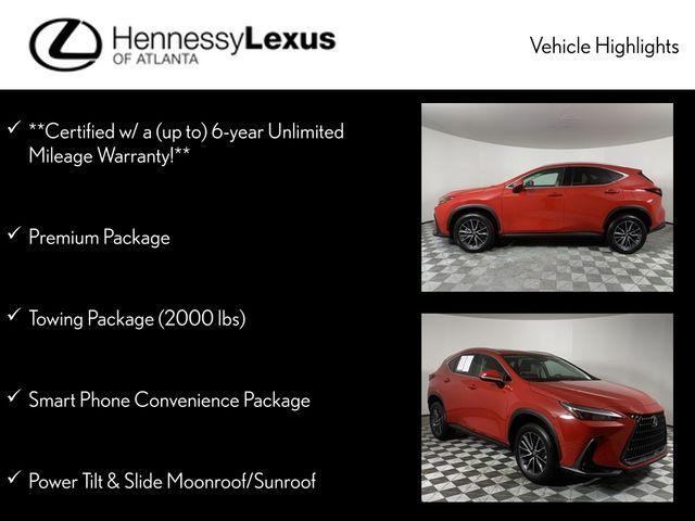 used 2023 Lexus NX 250 car, priced at $40,490