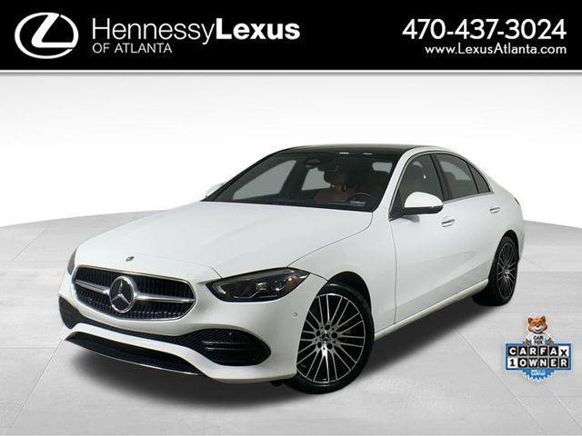 used 2023 Mercedes-Benz C-Class car, priced at $38,990