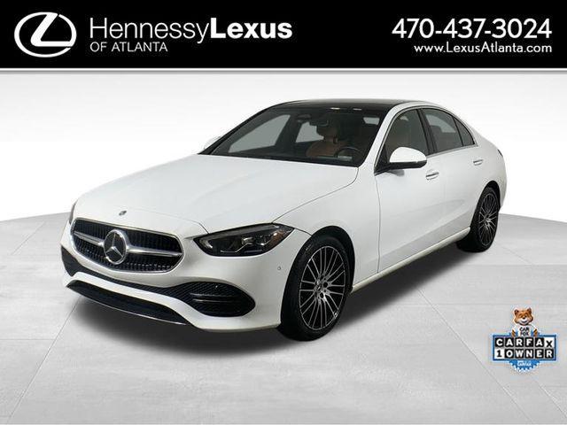 used 2023 Mercedes-Benz C-Class car, priced at $38,990