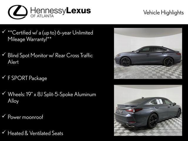 used 2022 Lexus ES 350 car, priced at $37,490