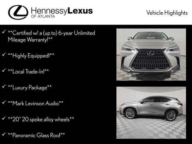 used 2026 Lexus NX 350 car, priced at $55,990