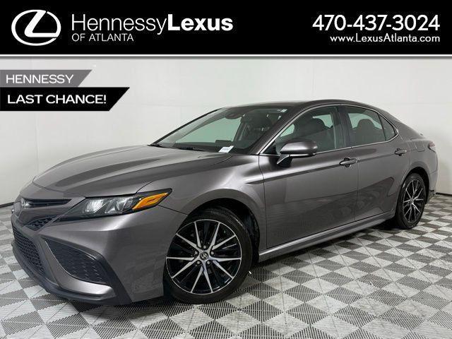 used 2021 Toyota Camry car, priced at $20,550