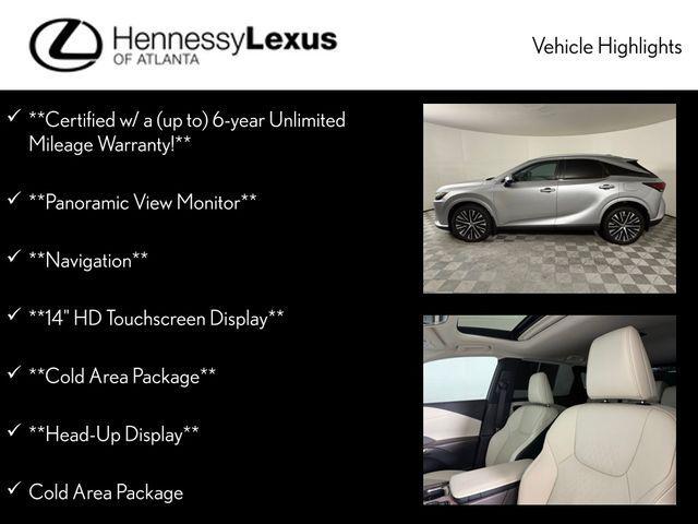 used 2023 Lexus RX 350 car, priced at $51,490