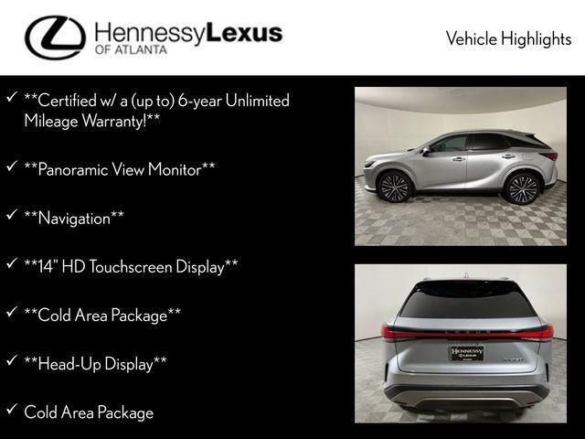 used 2023 Lexus RX 350 car, priced at $51,490