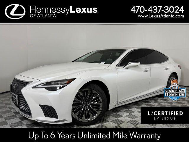 used 2023 Lexus LS 500 car, priced at $72,990