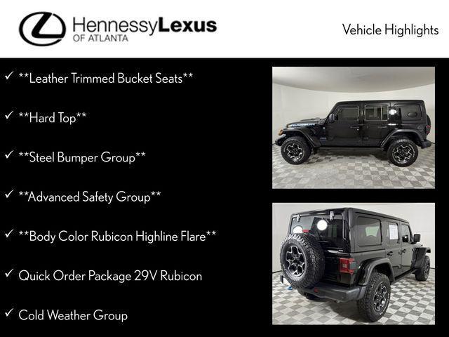 used 2023 Jeep Wrangler 4xe car, priced at $35,990