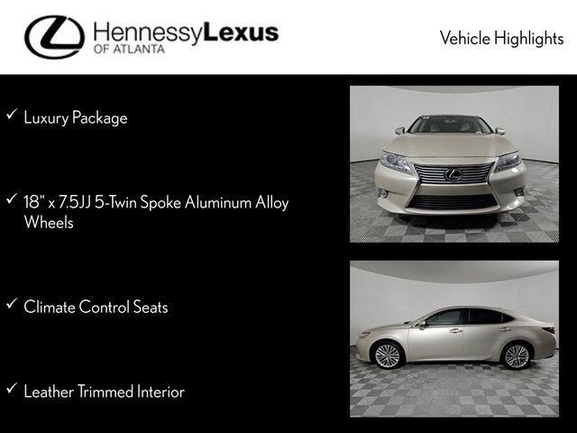 used 2013 Lexus ES 350 car, priced at $17,490