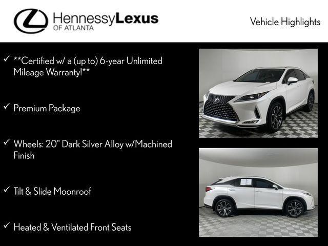 used 2022 Lexus RX 350 car, priced at $44,990