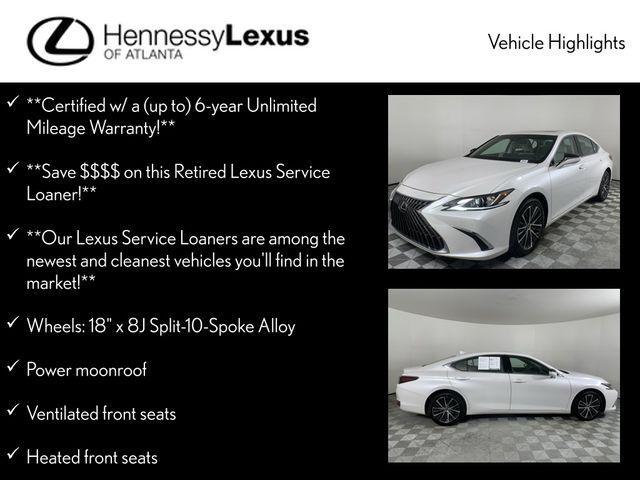 used 2024 Lexus ES 250 car, priced at $40,990