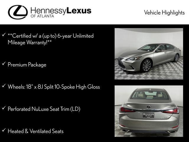 used 2021 Lexus ES 350 car, priced at $36,690