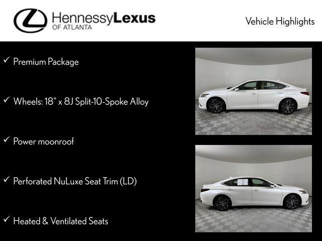used 2024 Lexus ES 300h car, priced at $44,990