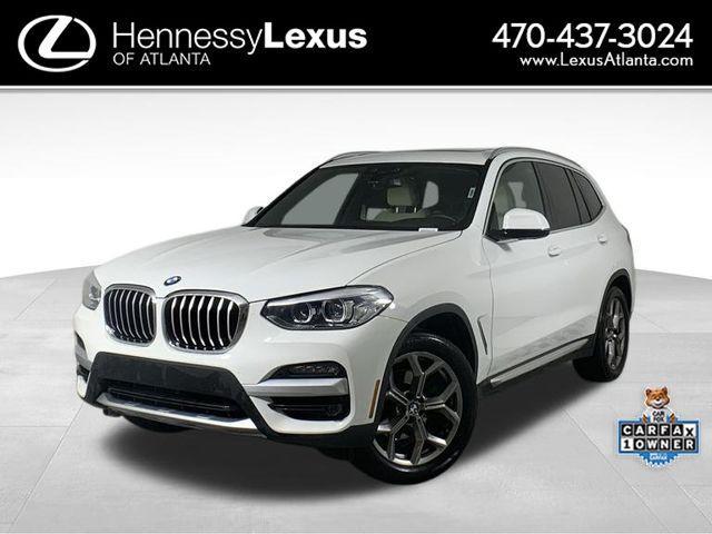 used 2021 BMW X3 car, priced at $24,690