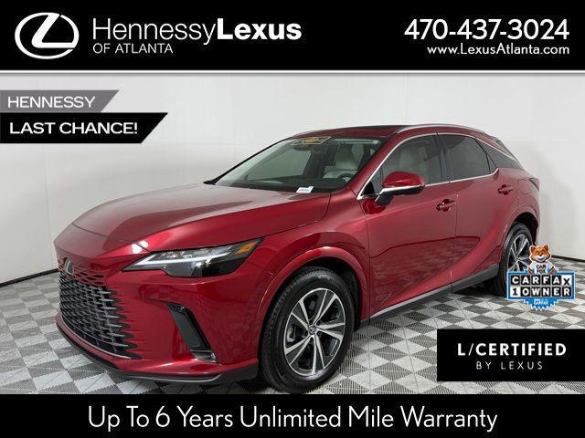 used 2024 Lexus RX 350 car, priced at $49,990