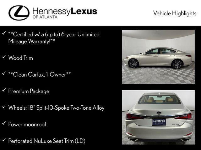 used 2025 Lexus ES 350 car, priced at $44,490