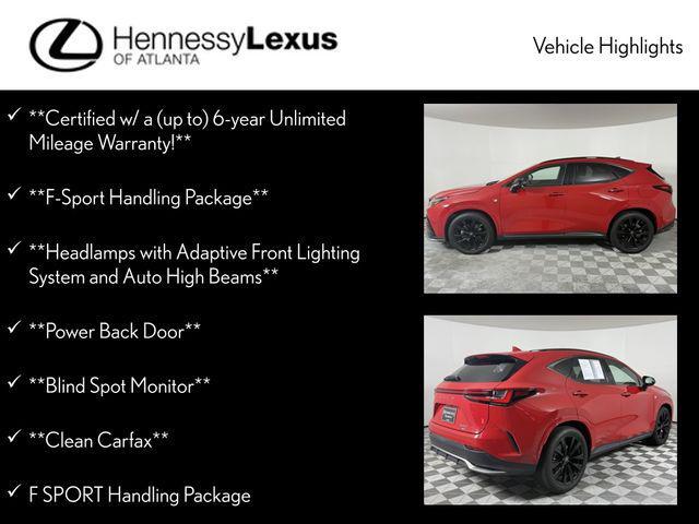 used 2022 Lexus NX 350 car, priced at $38,490