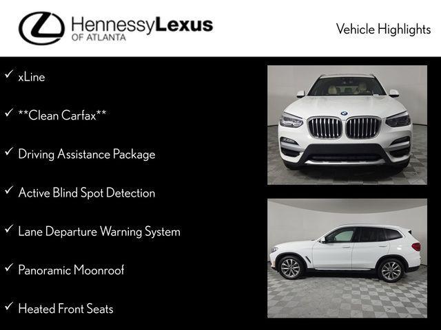 used 2019 BMW X3 car, priced at $17,990