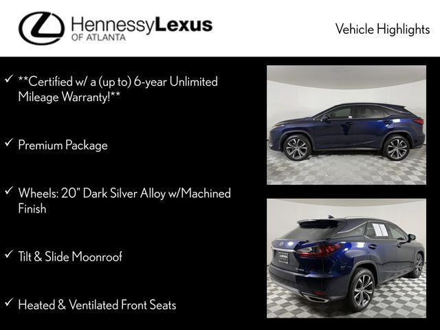 used 2022 Lexus RX 350 car, priced at $46,490