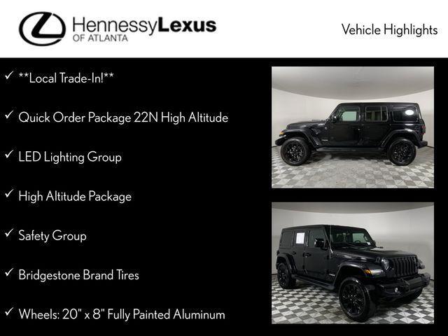 used 2022 Jeep Wrangler Unlimited car, priced at $38,990